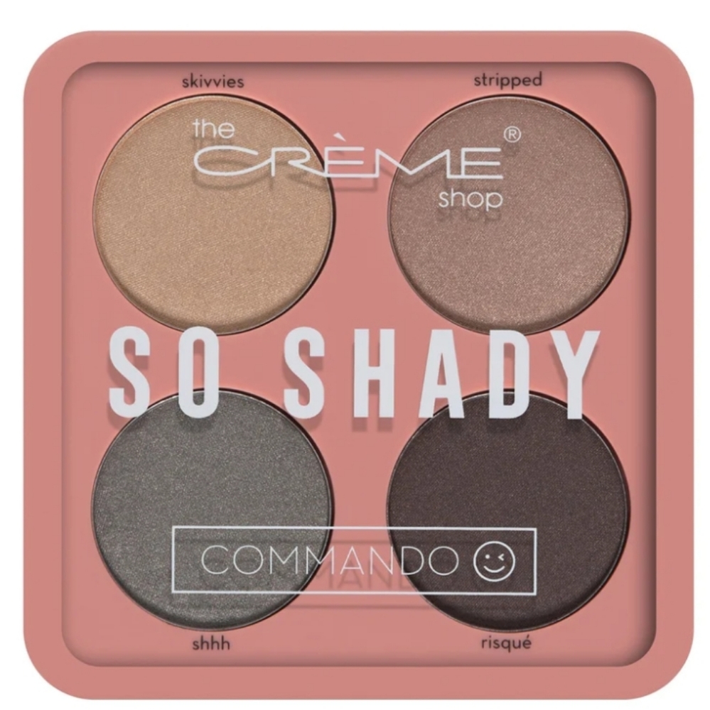 BOGO@50% the Crème Shop So Shady Eyeshadow Palette- Commando